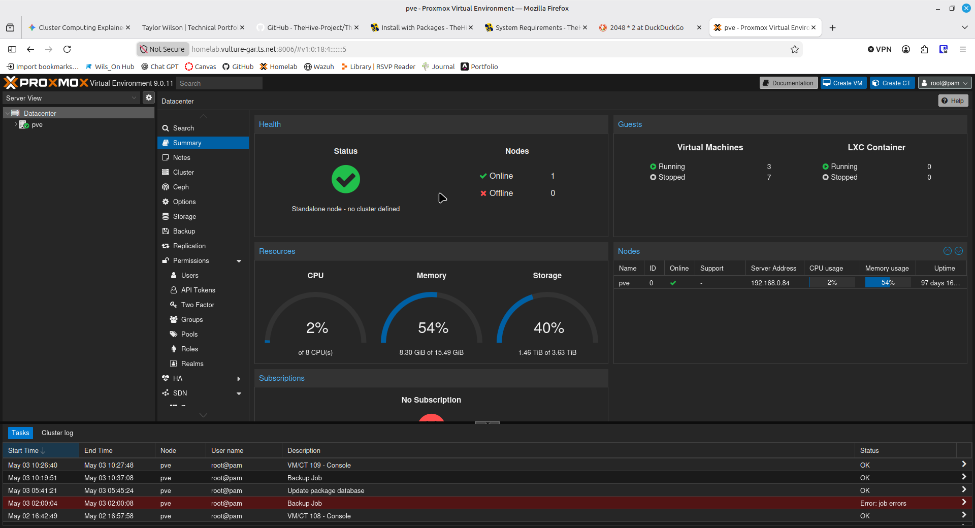 Master Node Selection