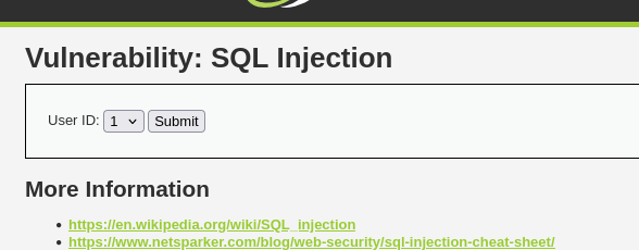 SQLi Level Medium