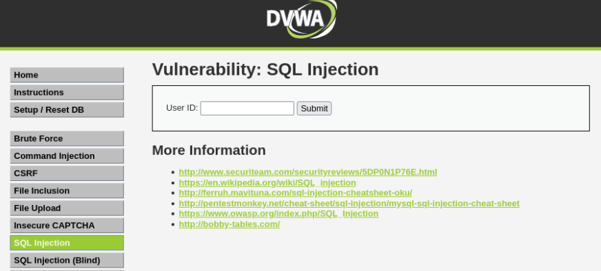 SQL Injection